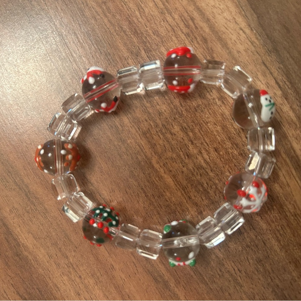 Christmas Bracelet. 

It’s never too early for Christmas!
